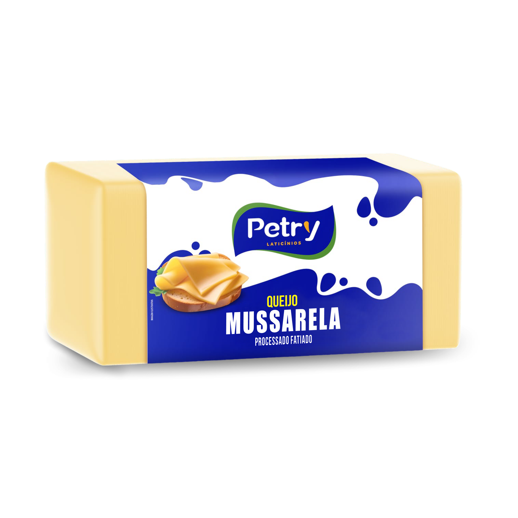 Queijo Mussarela Processado Fatiado Petry